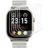 GIOPUEY Pellicola Protettiva per Realme Watch 5, [6 Pezzi] Flessibile TPU Schermo Protezione Pellicola [Extra-Sottile] [Anti-graffio] - Trasparente