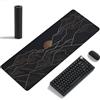 WitBicg Tappeto Gaming Scrivania, Tappetino Scrivania Grande Lavabile Tastiera e Mousepad, Grande Per Ufficio e Casa Con Base In Gomma Antiscivolo (800 mm x 300 mm x 2 mm)