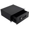 GeeekPi Cassetto per montaggio su rack 2U da 25,4 cm, con serratura, profondità 20 cm, montaggio a rack per server DeskPi RackMate T1/T0