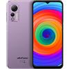 Ulefone 4G Telefono Cellulare Android 12 NOTE 14(64GB), Slot Per 3 Schede, Quad Core 4GB+64GB, Smartphone DUAL SIM, 6,52'' HD+, Fotocamera 13MP+5MP, Batteria 4500mAh, Sblocco Facciale GPS Viola
