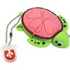 LEIZHAN Chiavette USB Silicone 16GB Tartaruga, Pendrive USB Flash Drive Impermeabile，Regali per famiglie di bambini e studenti（Tartaruga rosa,16GB）