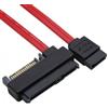 Cablecc SFF-8482 - Cavo per disco rigido SATA a 29 pin a 7 pin, con porta di alimentazione SATA a 15 pin