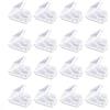 Doutop casi Doutop memory card Storage box per SD MMC micro SD TF carte di plastica trasparente supporto di memorizzazione Covers, confezione da 20