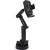 Annadue Supporto Telefono per Camion, Staffa a Ventosa Pesante con Braccio Lungo 42,9 cm (16,9 Pollici) e Rotazione con un Tocco per Cruscotto e Parabrezza, ABS per Camion SUV