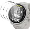 NUCNOK 3 Pezzi Vetro Temperato per Suunto Race 2,HD Schermo AntiGraffio Senza Bolle Pellicola Protettiva
