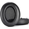 HoneTeek Cuscinetti auricolari di ricambio per cuffie Sony WH-XB910N WHXB910N Wireless Bluetooth Extra Bass Noise Cancelling e morbida pelle proteica Memory Foam Headset Nero