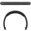 GEEKRIA Pad per archetto in pelle proteica Geekria compatibile con AKG K450, K451, Q460, ricambio per riparazione fascia (Nero)