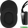 GEEKRIA QuickFit Mesh Fabric Cuscinetti Auricolari di Ricambio per for SteelSeries Arctis 3 Arctis 5 Arctis 7 Arctis 9X Arctis PRO Headphone, Cuffie Cuscino Sostitutivi