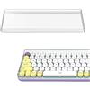 Geekria Copertura antipolvere per tastiera, compatibile con Logitech MX Mechanical Mini/POP Keys, Keychron K2 HE / K2 75%, LOFREE Flow84 (Acrilico trasparente) per tastiera 84 tasti
