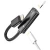 WASRUYI Adattatore jack cuffie e ricarica per Lightning doppio(2in1)per iPhone14 13 Pro Max sdoppiatore Aux audio cavo per Apple MFi Certified caricatore per iPad auricolari accessori cavetto Headphone dongle