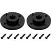 PATIKIL Adattatore Per Treppiede Filettatura 3/8 Diametro 20mm 2Pcs Piastra Di Montaggio A Flangia In Lega Di Alluminio Con Vite Per Magic Arm Luce Monitor Flash Fotocamera DSLR