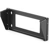 hb-digital Supporto verticale per rack da 19 pollici, 2 U, montaggio a parete e ripiano da 2 U, per server switch e pannello patch