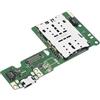 YINETTECH Lettore di schede SD con porta di ricarica USB, compatibile con Lenovo Tab M10 HD TB-X505 X505F X505L 10.1 verde