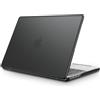 FINTIE Custodia Compatibile con MacBook Pro 14 M5 M4 M3 M2 M1 Pro/Max (2026-2021, A3426 A3427 A3434 A3112 A3401 A3185 A2992 A2918 A2779), Opaca Trasparente Cover con Bordo in TPU, Nero