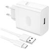 Seefey Caricabatterie rapido USB 80 W per 13 con cavo USB C 1 m, caricatore di ricarica rapida per Find X7 Ultra X7 X6 X6 Pro X5 X5 Pro Find N3 N2 Flip 11 10Pro -Bianco