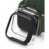 Ringke Slim (2 Pezzi) Compatibile con Cover Apple Watch 9/8 / 7 41mm, Custodia Sottile Rigida PC Antigraffio - Clear & Matte Black