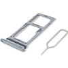 Eonpam Vassoio Carta SIM per (Samsung Galaxy Note 20 Ultra) qualità Originale Porta Scheda SIM Ricambio Slot Scheda Memoria SD con Pin della Scheda SIM(Bianco)