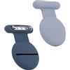 FIDWALL Tracker GPS nascosto Airtag, Airtag per bambini, anziani, animali domestici, abbigliamento, più sicuro dell'orologio Airtag, portachiavi Airtag e collana Airtag.(Pro,blu-grigio)