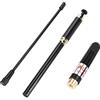 TengKo AL-800 Dual Band Antenna Estensibile SMA-Maschio Antenna VHF/UHF Antenna Smontabile a Lungo Raggio per Retevis RT1 / RT2 / RT3 Wouxun UV8D UV9D Radio Walkie Talkie