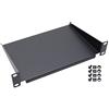 HMF 63399-02 Ripiano per armadio server | 10 pollici | 1 U | 150 mm di profondità | Nero