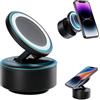 OFFCURVE Porta Cellulare Auto Magnetico, Supporto Telefono Auto Ventosa Vacuum Bifacciale Magsafe Porta Telefono, 360° Rotabile Supporto Cellulare per iPhone Android Smartphones, ZD