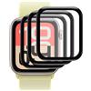 GIOPUEY 3 Pezzi Pellicola Protettiva per Apple Watch SE 3 44mm (2025), [Piena Copertura] Materiale omposito Protezione Pellicola [Anti-graffio] - Trasparente