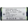 HIGHAKKU Batteria di ricambio BP-HP550-11 compatibile con So-ny MDR-RF811RK, MDR-RF855RK, MDR-RF810R, MDR-RF811R Wireless Headphones