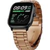 Hiseus Compatibile con Amazfit GTS 3/4 / 4 Mini Cinturino, Acciaio Inossidabile Metallo Sostituzione Fascia Business per GTS 2 / GTS 2 Mini / 2e (Oro Rosa)