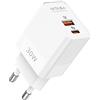 NITASA Caricatore USB C,NITASA 30W GaN 2 Port PD alimentatore usb c presa caricabatterie rapido per iphone 14 15/16 Pro Max/iPad,spina usb c caricabatterie per Samsung S25 S24 Google Pixel 7/8 8a/9a 9 pro