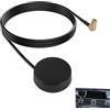 Riybyds Antenna DAB e DAB+ per Autoradio con Adattatore SMB - Antenna Coassiale Attiva in Vetro con Cavo da 3 Metri e Amplificatore di Segnale Integrato, Facile da Installare e Compatibile con Tutti i Modelli