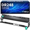 Halloya Brother DR-248 DR-248BK Unità tamburo sostitutive compatibili con L3215CW L3220CWE L3240CDW L8240CDW DCP-L3520CDW Eco MFC-L3740CDW Eco MFC-L8390CDW