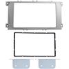 Terisass Cornice Mascherina per Autoradio 2 DIN, 7 Pollici Mascherina Montaggio Radio Lettore Dvd Autoradio Navigazione GPS per