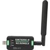 VBESTLIFE Dongle USB 4G LTE, Modulo DONGLE 4G Supporto Comunicazione UART USB 2G 3G 4G 50Mbps Uplink 150Mbps Downlink, con Antenna Girevole