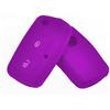 SALPIE Guscio Portachiavi Accessori Ricambi Cover Silicone Copri Chiave Telecomando Auto 2 3 Tasti Compatibile Con Volkswagen Beetle Golf Passat Bora Polo Skoda Fabia Roomster (Purple, COVER SILICONE)