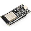 Waveshare ESP32-C6 Microcontroller, WiFi 6 Development Board, 160MHz Single-core Processor, ESP32-C6-WROOM-1-NX Series Module, Supports USB and UART Development,16MB Flash, with Pinheader