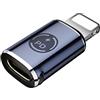 Dairle Adattatore da USB C Femmina a Lightning Certificato Apple MFi, Adattatore di Ricarica Rapida PD da 27 W, Compatibile con iPhone 14 13 12 11 Pro Max, Xs, XR, 8P, iPad