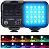 Godox LITEMONS LED6R Luce Video RGB Led, bicolore, 3200 K-6500 K CRI 95, 13 effetti luminosi, modalità HSI, ricaricabile per registrazione, streaming live e microfilm