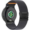 PaceBid 22mm Nylon Cinturino per Garmin Venu 3 45mm/Venu 4 45mm/Venu2/vivoactive 4/Active, Sport Elastica Intrecciato Ricambio Cinturini per Garmin Forerunner 265/255/255 Music/570 47mm - Grigio