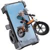 YOBACARID Supporto per telefono per bicicletta, universale, per moto, 360°, con morsetto per manubrio di iPhone, scooter, bici elettrica