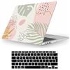 Fancity Custodia Compatibile con MacBook Pro 16 Pollici, Custodia 2021 2022 Modello A2485 con M1 Pro / M1 Max, Custodia Liscia in Plastica Rigida per MacBook Pro 16 Pollici con Touch ID, Flow Leaf