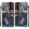 KENHONER Custodia per Samsung Galaxy A18/ A17/ A26 5G, gatto e tigre
