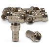 Viewi 1 connettore twin F. 10 pezzi Twin F Connector x 10pcs