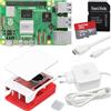 smart-home-komponente Raspberry Pi 5 16 GB Starter Kit | 128 GB Ultra Edition | Alimentatore da 45 W | Alloggiamento ufficiale con ventola | Cavo Micro HDMI 4K 1 m | Dissipatore di calore in alluminio