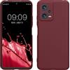 kwmobile Custodia Compatibile con Xiaomi Redmi Note 12 5G / POCO X5 5G Cover - Back Case per Smartphone in Silicone TPU - Protezione Gommata - viola bordeaux