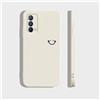 PAIX Custodia Morbida in Silicone Compatibile con Realme GT Master Edition Cover,Bianco