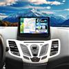 SIXWIN 4+128G Android 15 Autoradio con CarPlay/Android/Mirror Link per Ford Fiesta 2009-2017, 9 HD TouchScreen Schermo Navigatore WiFi RDS FM USB Bluetooth+AHD Retrocamera