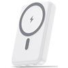 Wasuka Power Bank Magnetica, 10000mAh Ricarica Rapida PD 20W, Caricatore Portatile Compatibile con Magsafe, Power Bank Wireless con Ingresso & Uscita USB-C per Serie iPhone 16/15/14/13/12