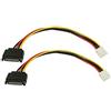 zdyCGTime 20,3 cm floppy Drive a 4 pin maschio cavo di alimentazione SATA 15 pin (pezzi)