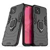 LuluMain Compatibile con OPPO Reno 4 Z 5G, OPPO A92s Cover, Custodia Armor Anello Cavalletto (Funziona con il Supporto Magnetico per Auto) Case Paraurti (Nero)