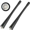 BaoFeng Antenna radio a 2 vie UHF 400-480 MHz, compatibile con connettori BaoFeng BF-666s, BF-777s, BF-888s SMA-F, confezione da 2